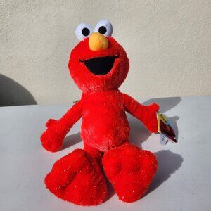 NEW SESAME STREET 16.5" Large ELMO Plush Stuffed Animal Muppet Toy Toys Christma